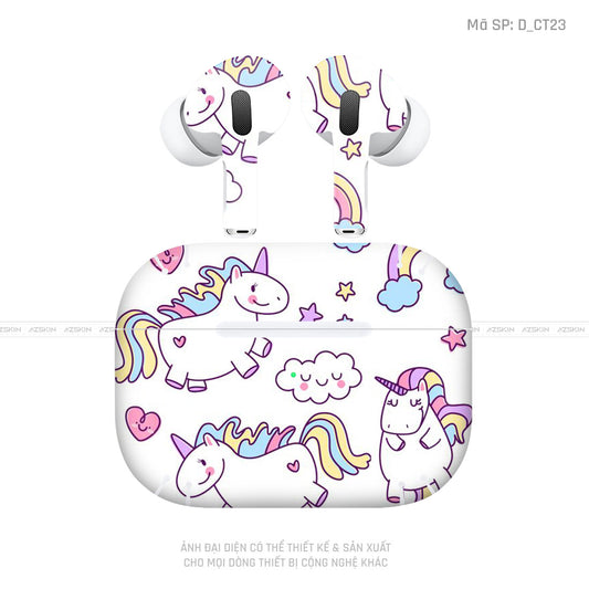 Dán Skin Airpod 3 Hình Dễ Thương | D_CT23