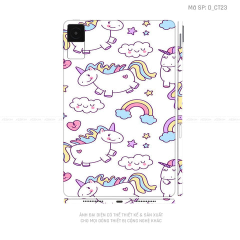 Dán Skin Máy Tính Bảng Xiaomi Mipad Hình Dễ Thương | D_CT23