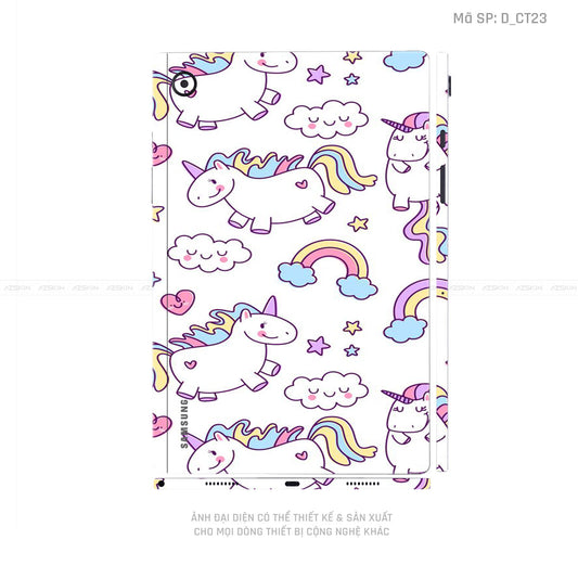 Dán Skin Galaxy Tab A Series Hình Dễ Thương | D_CT23