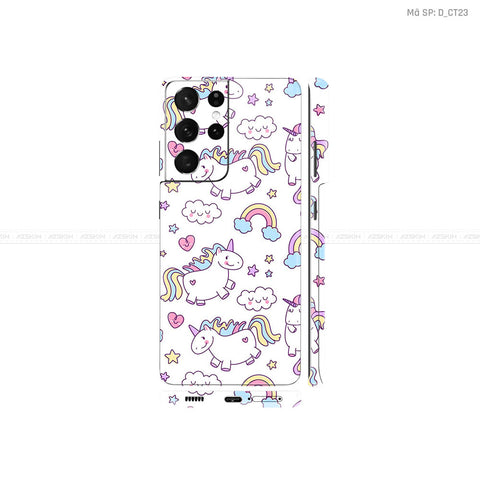 Dán Skin Galaxy S21 Series Dễ Thương | D_CT23