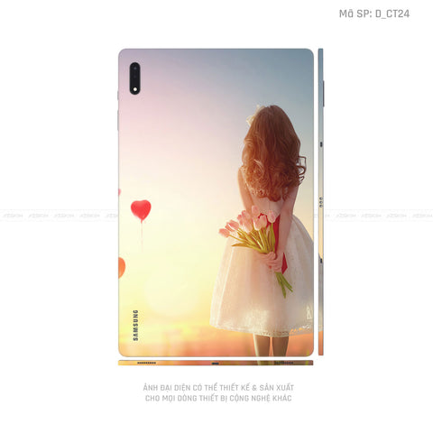 Dán Skin Galaxy Tab S7 Series Hình Dễ Thương | D_CT24