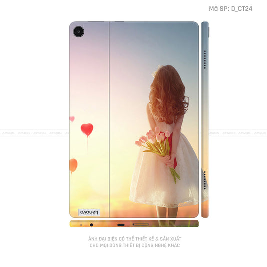 Dán Skin Máy Tính Bảng Lenovo Pad Series Hình Dễ Thương | D_CT24