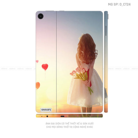 Dán Skin Máy Tính Bảng Lenovo Pad Series Hình Dễ Thương | D_CT24