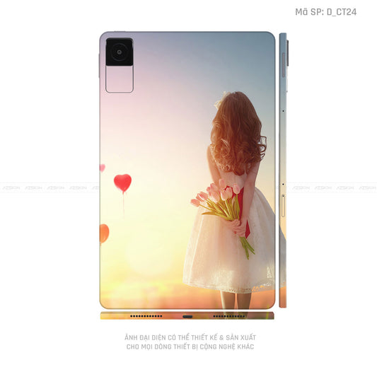 Dán Skin Máy Tính Bảng Xiaomi Mipad Hình Dễ Thương | D_CT24