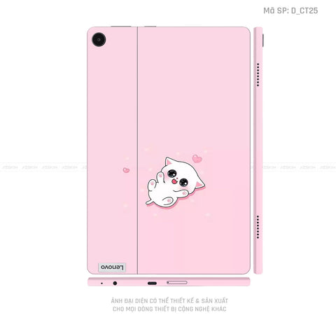 Dán Skin Máy Tính Bảng Lenovo Pad Series Hình Dễ Thương | D_CT25