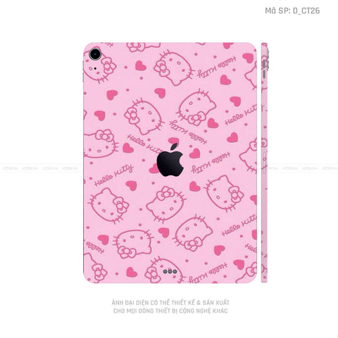 Dán Skin IPad Pro Series Hình Dễ Thương | D_CT26