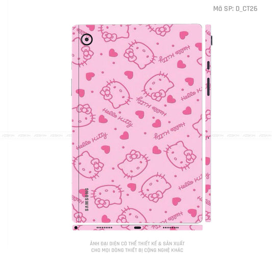 Dán Skin Galaxy Tab A Series Hình Dễ Thương | D_CT26