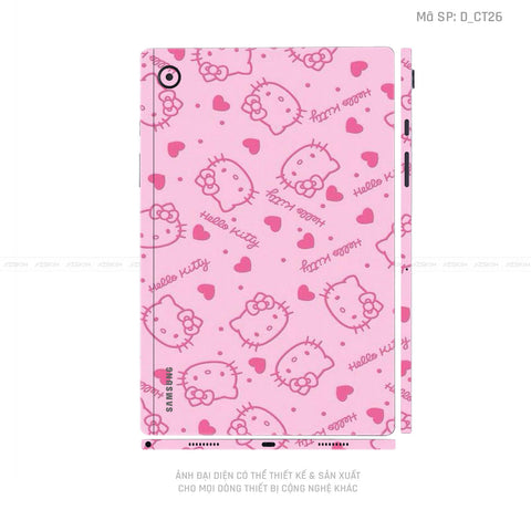 Dán Skin Galaxy Tab A Series Hình Dễ Thương | D_CT26