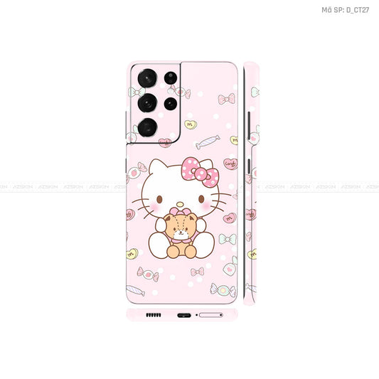 Dán Skin Galaxy S21 Series Hình Hello Kitty | D_CT27