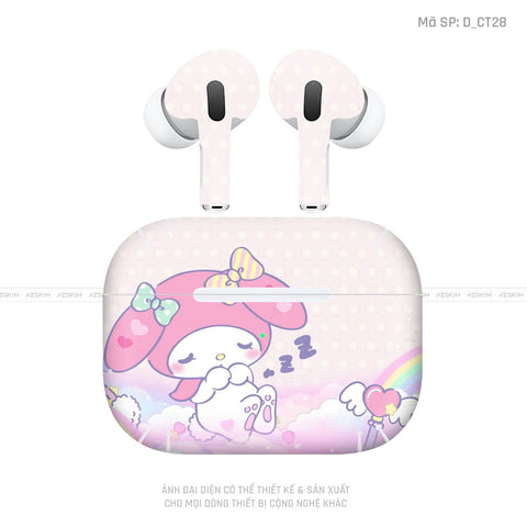 Dán Skin Airpod Pro/ Pro 2 Hình Dễ Thương | D_CT28