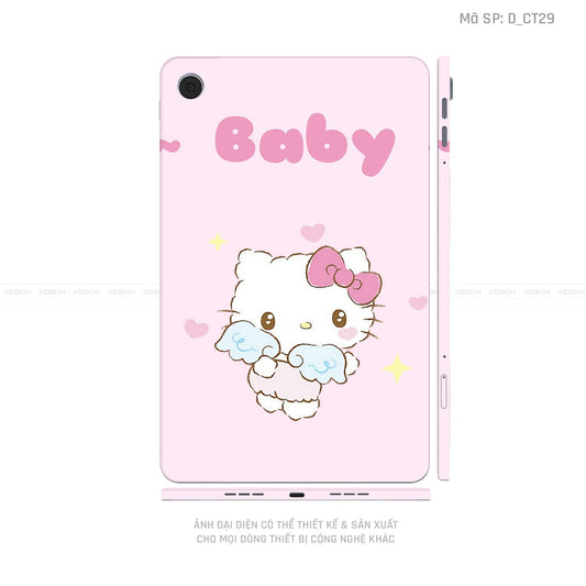Dán Skin Máy Tính Bảng Oppo Pad Series Hình Dễ Thương | D_CT29