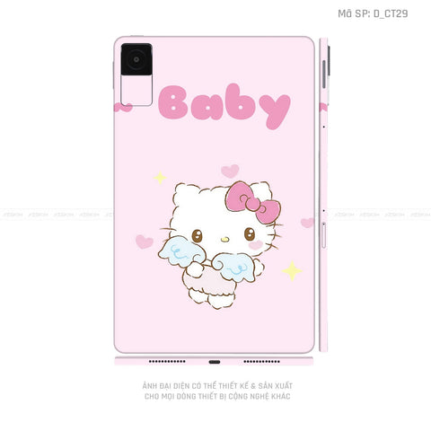 Dán Skin Máy Tính Bảng Xiaomi Mipad Hình Dễ Thương | D_CT29