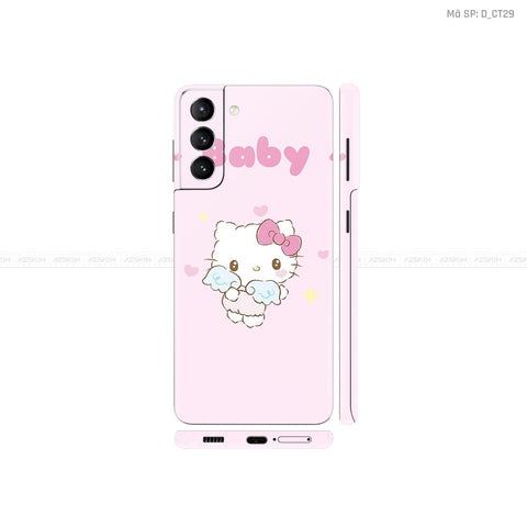 Dán Skin Galaxy S21 Series Hình Mèo Cute | D_CT29