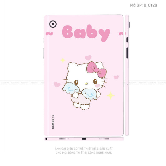 Dán Skin Galaxy Tab A Series Hình Dễ Thương | D_CT29