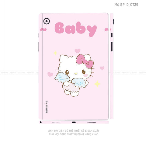 Dán Skin Galaxy Tab A Series Hình Dễ Thương | D_CT29