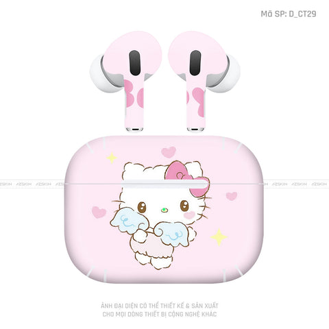 Dán Skin Airpod Pro/ Pro 2 Hình Dễ Thương | D_CT29