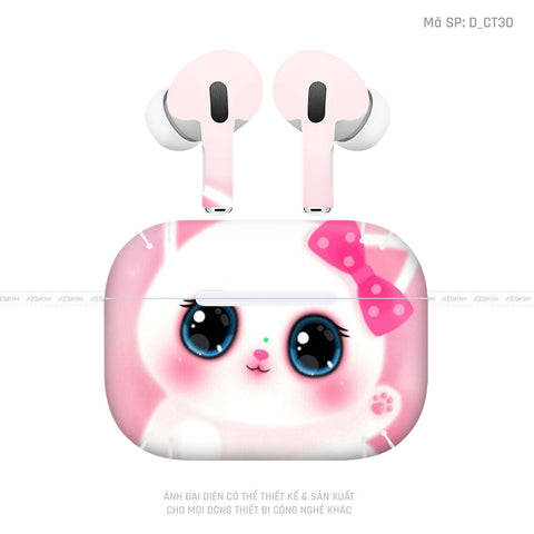 Dán Skin Airpod Pro/ Pro 2 Hình Dễ Thương | D_CT30