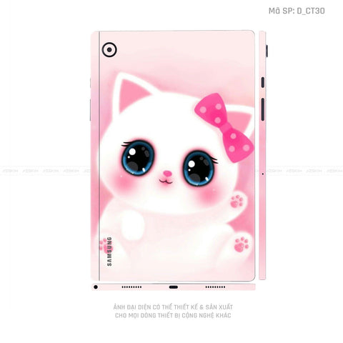 Dán Skin Galaxy Tab A Series Hình Dễ Thương | D_CT30