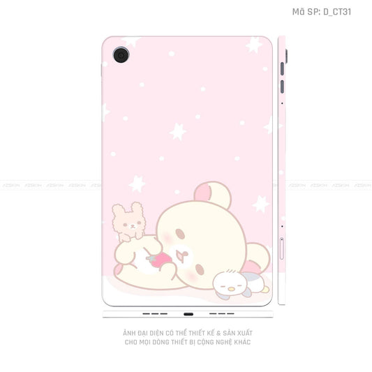 Dán Skin Máy Tính Bảng Oppo Pad Series Hình Dễ Thương | D_CT31