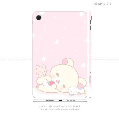 Dán Skin Máy Tính Bảng Oppo Pad Series Hình Dễ Thương | D_CT31