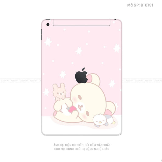 Dán Skin IPad Gen Series Hình Dễ Thương | D_CT31