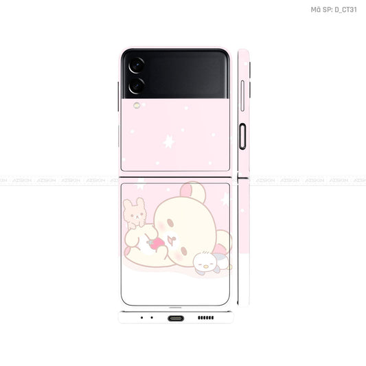 Dán Skin Galaxy Zflip3 Hình Dễ Thương | D_CT31
