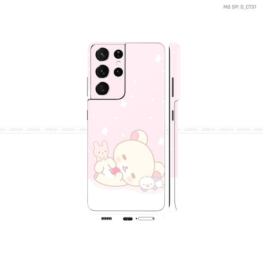Dán Skin Galaxy S21 Series Hình Mèo Cute | D_CT31