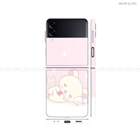 Dán Skin Galaxy Zflip4 Hình Dễ Thương | D_CT31