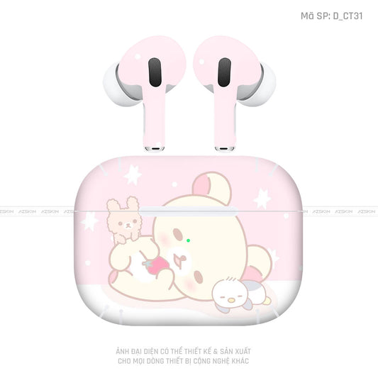 Dán Skin Airpod 3 Hình Dễ Thương | D_CT31