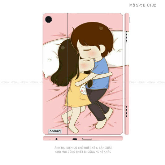 Dán Skin Máy Tính Bảng Lenovo Pad Series Hình Dễ Thương | D_CT32