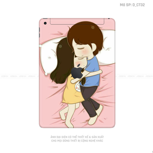 Dán Skin IPad Gen Series Hình Dễ Thương | D_CT32