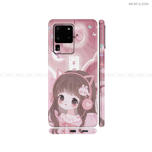 Dán Skin Galaxy S20 Series Hình Dễ Thương | D_CT34