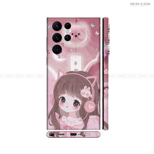 Dán Skin Galaxy S22 Series Hình Dễ Thương | D_CT34