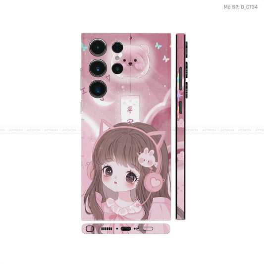 Dán Skin Galaxy S23 Series Hình Dễ Thương | D_CT34