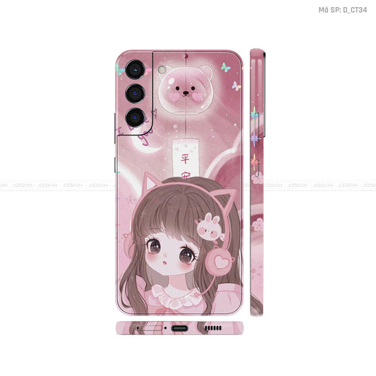 Dán Skin Galaxy S22 Series Hình Dễ Thương | D_CT34