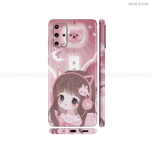 Dán Skin Galaxy S20 Series Hình Dễ Thương | D_CT34