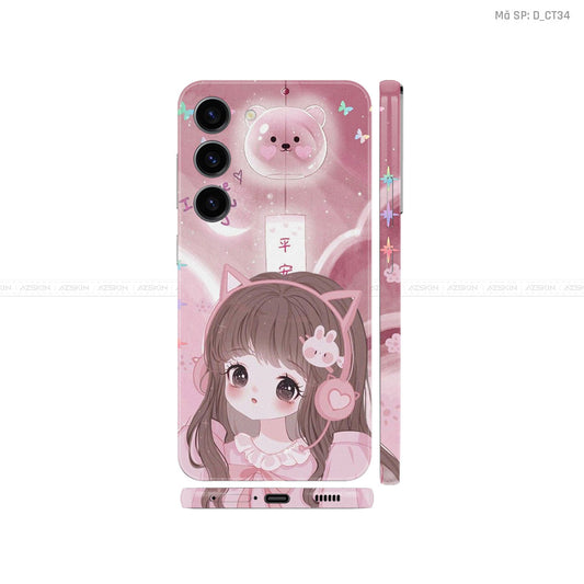 Dán Skin Galaxy S23 Series Hình Dễ Thương | D_CT34