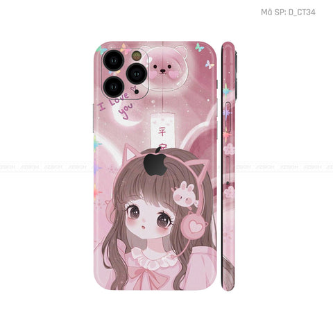 Dán Skin IPhone 11 Series Hình Dễ Thương | D_DT34