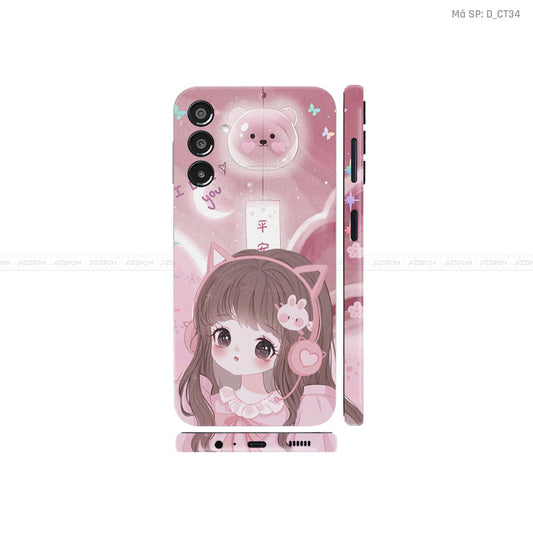 Dán Skin Samsung A Series Hình Dễ Thương | D_CT34