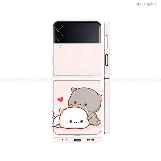Dán Skin Galaxy Zflip3 Hình Dễ Thương | D_CT35
