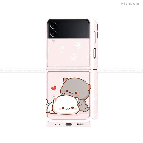 Dán Skin Galaxy Zflip3 Hình Dễ Thương | D_CT35