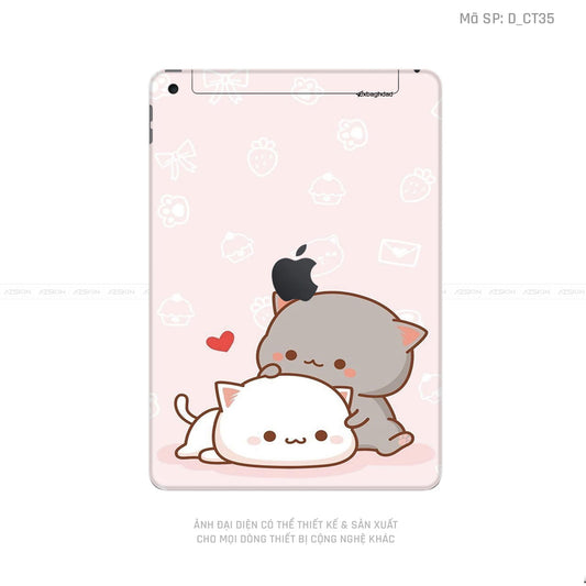 Dán Skin IPad Gen Series Hình Dễ Thương | D_CT35