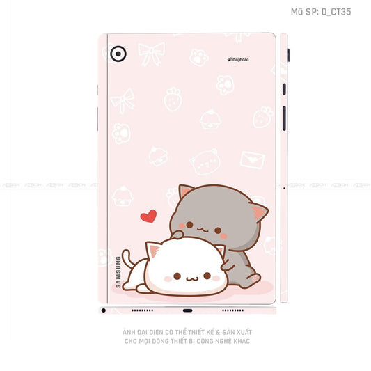 Dán Skin Galaxy Tab A Series Hình Dễ Thương | D_CT35
