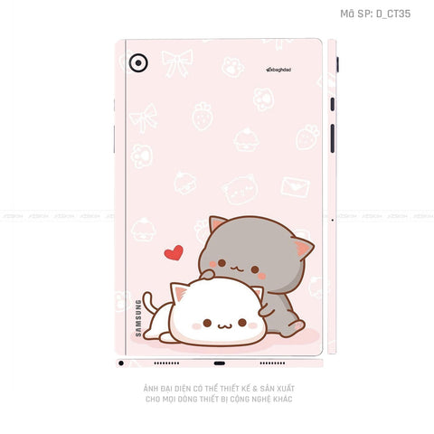 Dán Skin Galaxy Tab A Series Hình Dễ Thương | D_CT35