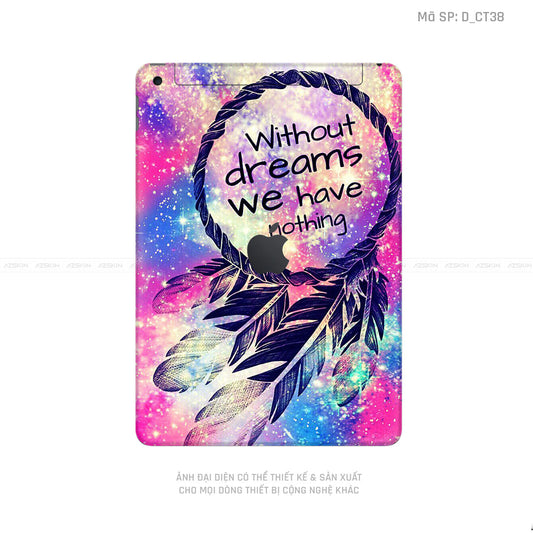 Dán Skin IPad Gen Series Hình Dễ Thương | D_CT38