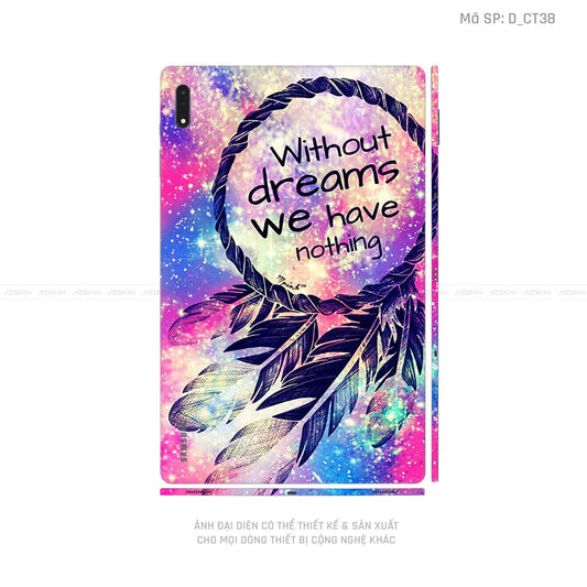 Dán Skin Galaxy Tab S7 Series Hình Dễ Thương | D_CT38