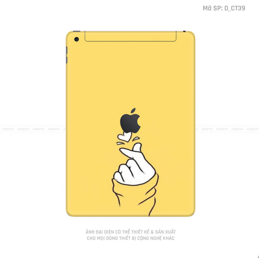 Dán Skin IPad Gen Series Hình Dễ Thương | D_CT39