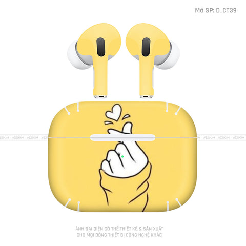 Dán Skin Airpod Pro/ Pro 2 Hình Dễ Thương | D_CT39