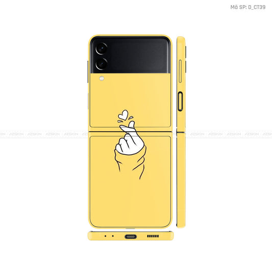 Dán Skin Galaxy Zflip3 Hình Dễ Thương | D_CT39