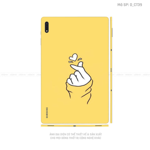 Dán Skin Galaxy Tab S7 Series Hình Dễ Thương | D_CT39